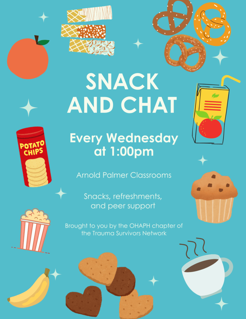 Snack and Chat Flyer